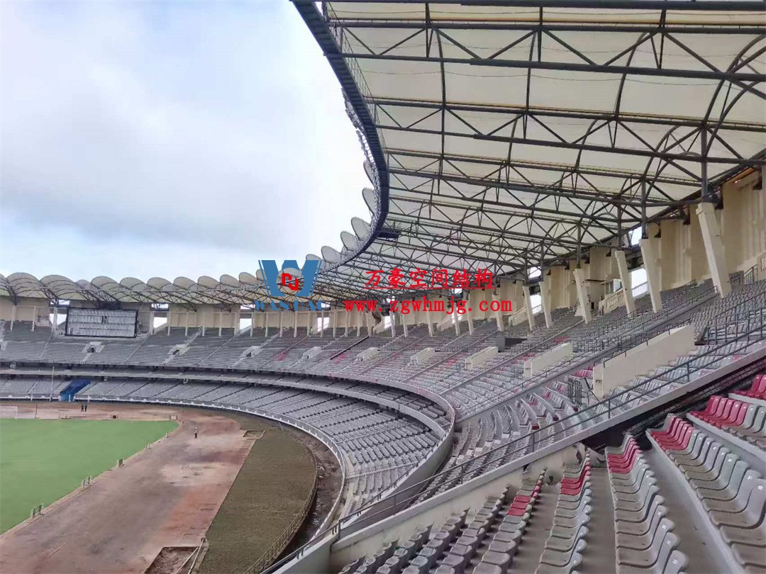 非洲杯肯尼亞體育場PTFE鋼膜結(jié)構(gòu)屋面工程 非洲杯肯尼亞體育場PTFE鋼膜結(jié)構(gòu)屋面工程
