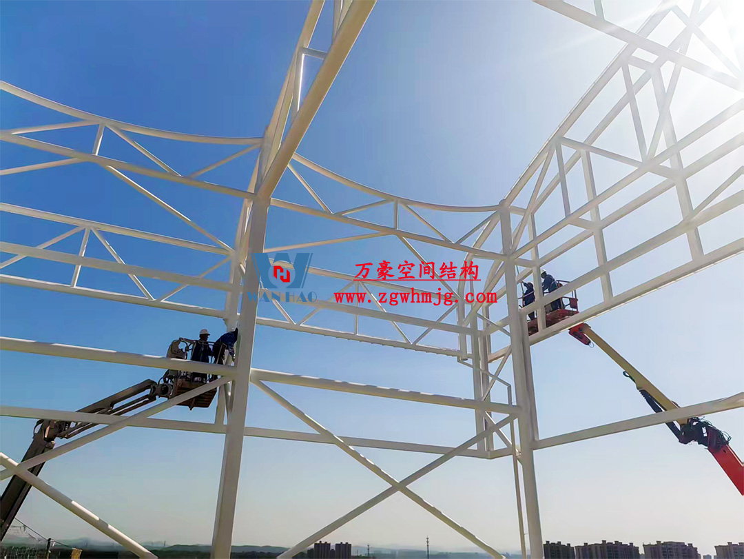 比亞迪紹興嵊州賽車場干拔沙坡觀景平臺鋼結(jié)構(gòu)項(xiàng)目