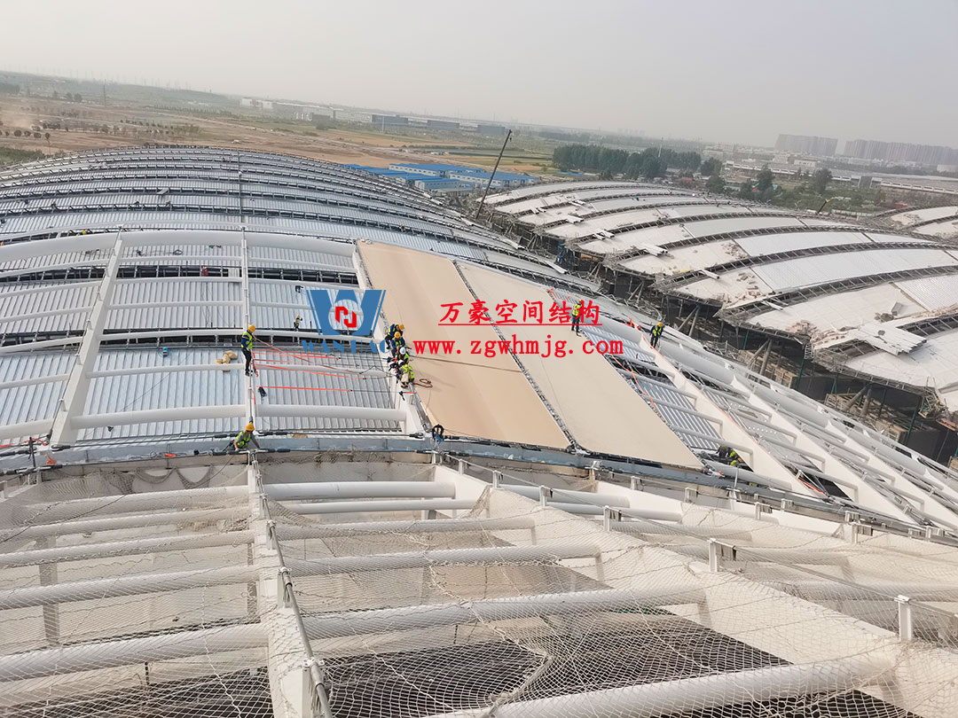 鄭州中原高鐵港數(shù)字展貿(mào)城ETFE PTFE膜結(jié)構(gòu)項(xiàng)目 鄭州中原高鐵港數(shù)字展貿(mào)城ETFE PTFE膜結(jié)構(gòu)項(xiàng)目