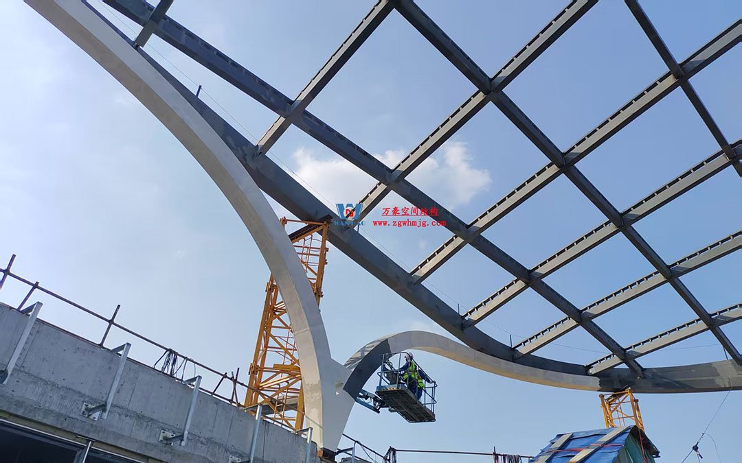 ETFE氣枕膜與雙曲面空間網(wǎng)殼結(jié)構(gòu)結(jié)合是什么樣？一起來(lái)一睹真容