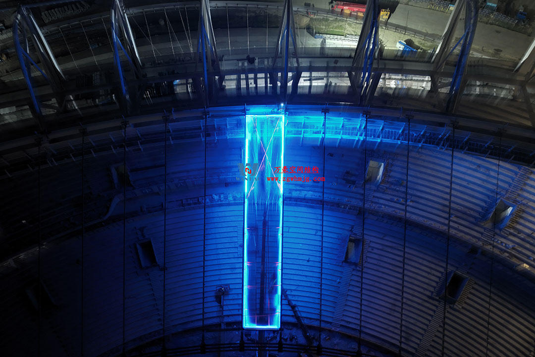 無(wú)錫奧體中心體育場(chǎng)ETFE膜首吊成功，太湖畔將閃耀“生態(tài)之光”