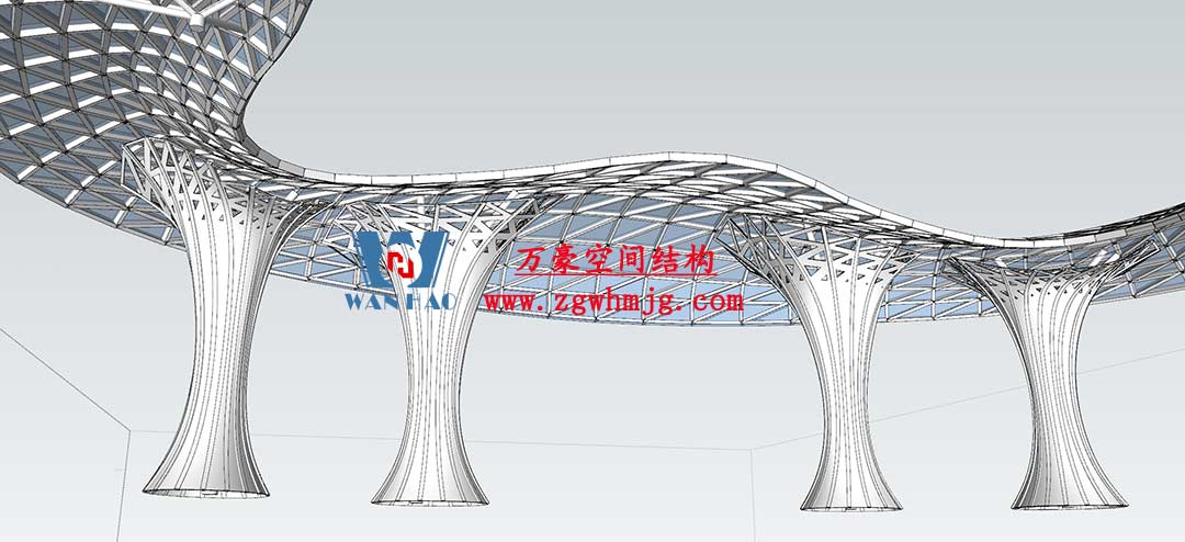 安吉縣人民路地塊房產(chǎn)開發(fā)ETFE膜結構項目