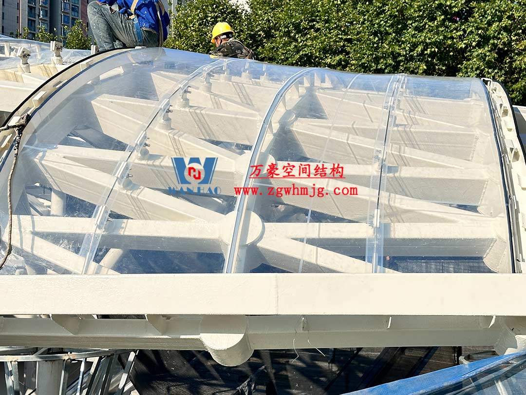 安吉縣人民路地塊房產(chǎn)開發(fā)ETFE膜結構項目