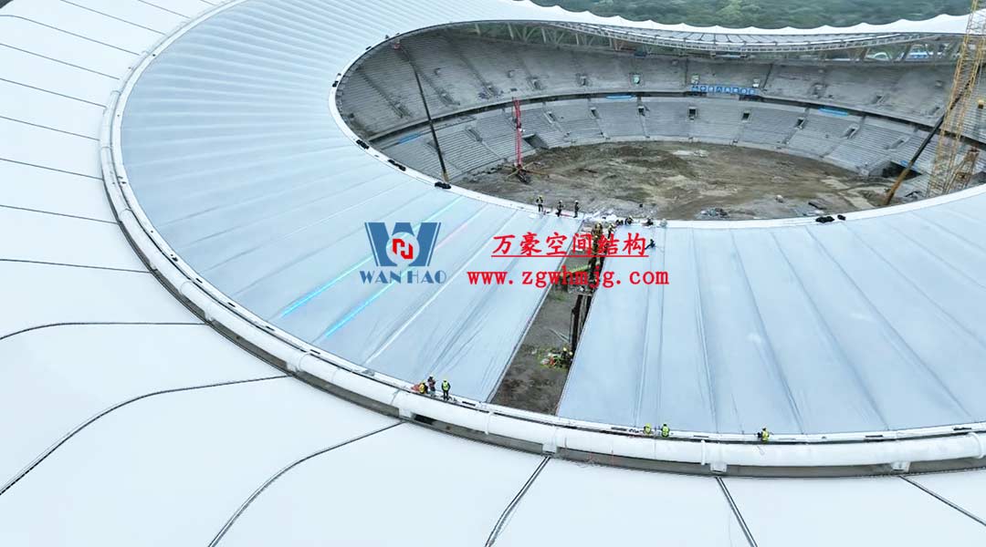 無(wú)錫奧林匹克體育產(chǎn)業(yè)中心ETFE膜結(jié)構(gòu)項(xiàng)目 無(wú)錫奧林匹克體育產(chǎn)業(yè)中心ETFE膜結(jié)構(gòu)項(xiàng)目