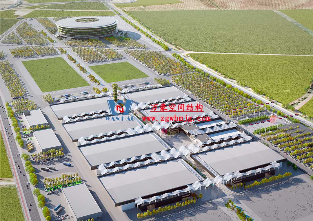 塞爾維亞國家展覽館鋼結(jié)構(gòu)工程 塞爾維亞國家展覽館鋼結(jié)構(gòu)工程