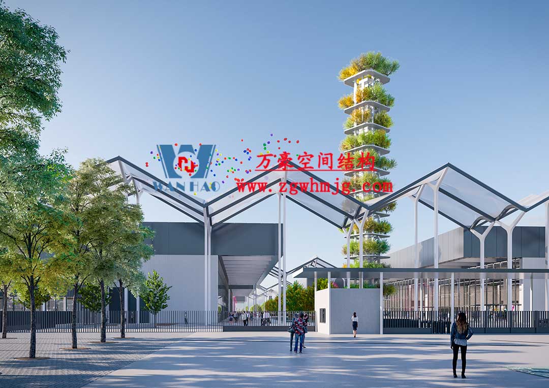 塞爾維亞國家展覽館鋼結(jié)構(gòu)工程 塞爾維亞國家展覽館鋼結(jié)構(gòu)工程