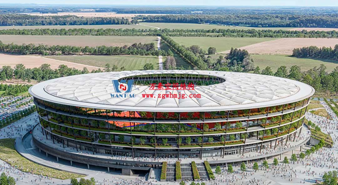塞爾維亞國家足球場PTFE膜結(jié)構(gòu)項目 塞爾維亞國家足球場PTFE膜結(jié)構(gòu)項目