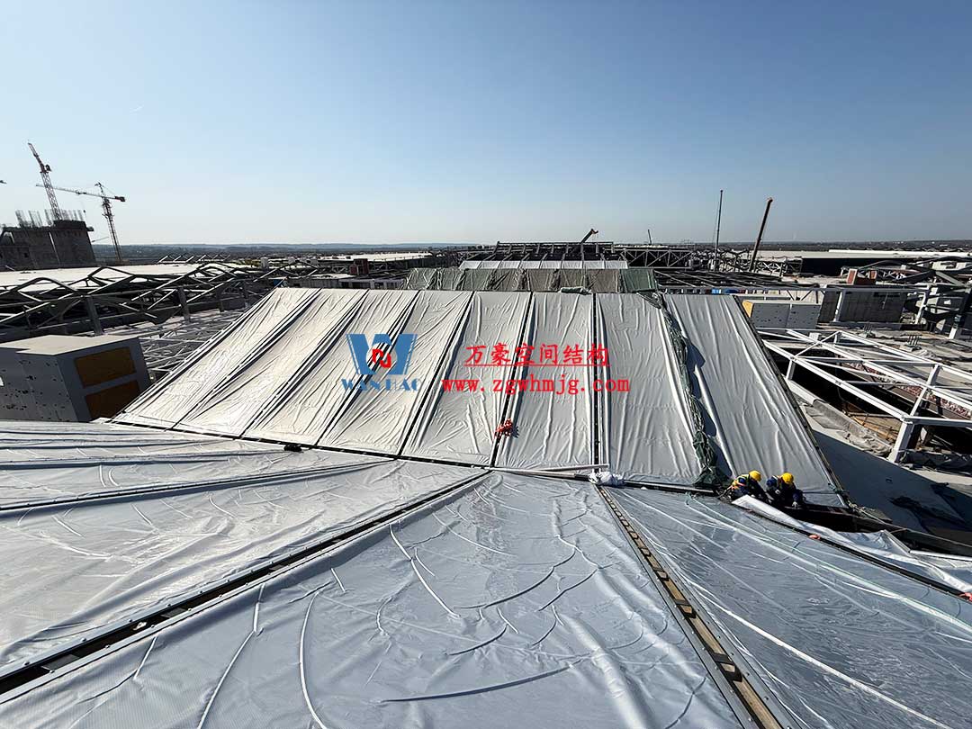 塞爾維亞會(huì)展中心ETFE膜結(jié)構(gòu) 塞爾維亞會(huì)展中心ETFE膜結(jié)構(gòu)