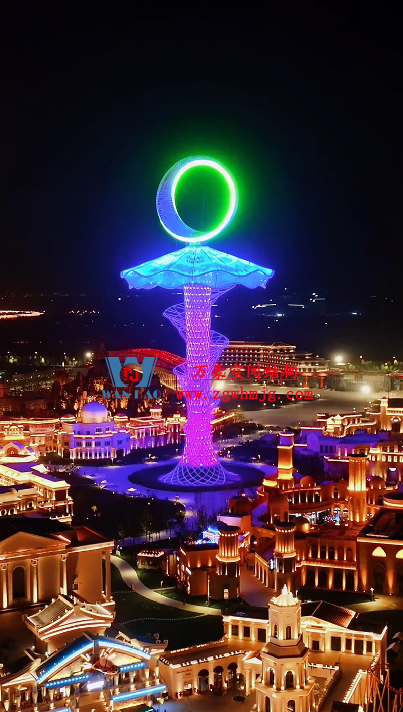 身姿輕盈，造型優(yōu)美的膜結(jié)構(gòu)建筑