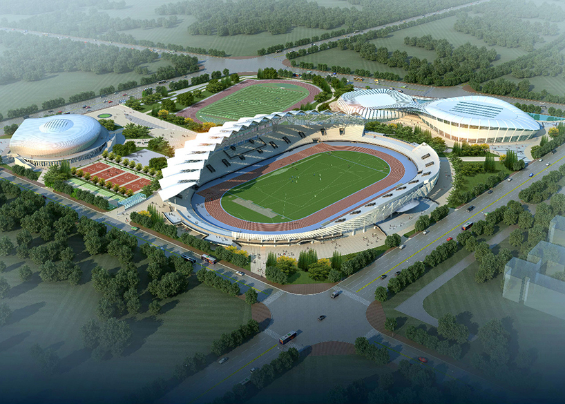 張掖奧體中心建設(shè)項(xiàng)目（EPC）總承包體育場(chǎng)PTFE膜結(jié)構(gòu)