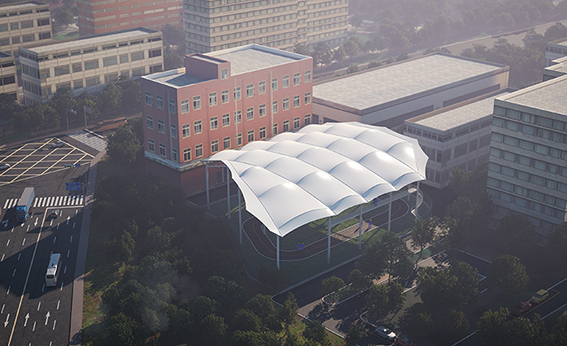 國網(wǎng)江西省電力有限公司培訓(xùn)中心實(shí)訓(xùn)基地改造膜結(jié)構(gòu)工程