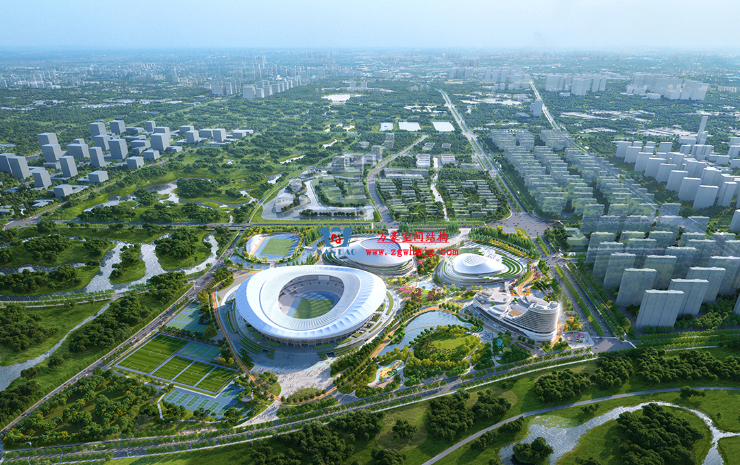 “太湖浮蓮”！萬豪空間結(jié)構助力無錫奧林匹克體育產(chǎn)業(yè)中心項目