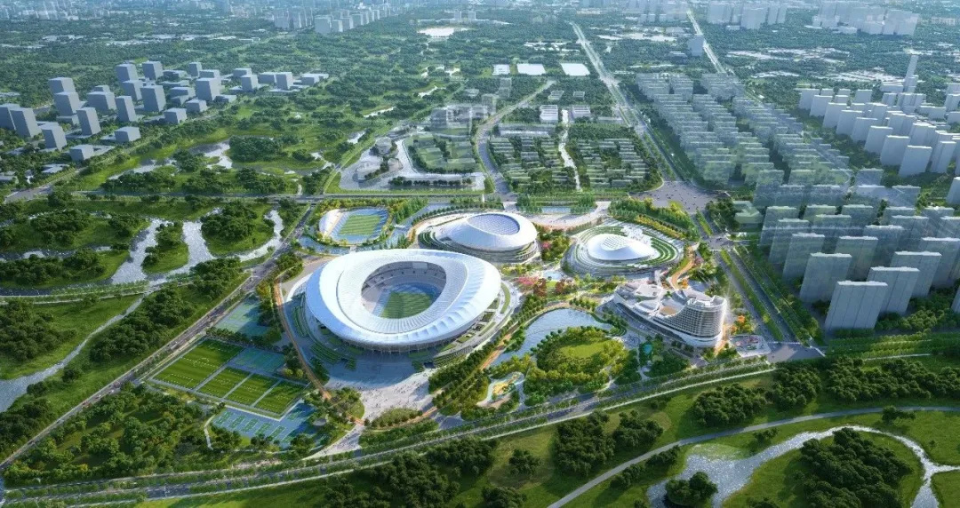 白鷺展翅，羽蝶翩飛|這個(gè)ETFE膜結(jié)構(gòu)項(xiàng)目刷新進(jìn)度條