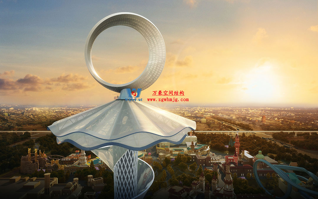 ETFE膜結(jié)構(gòu)地標(biāo)塔—以愛(ài)之名，點(diǎn)亮絲路歡樂(lè)世界