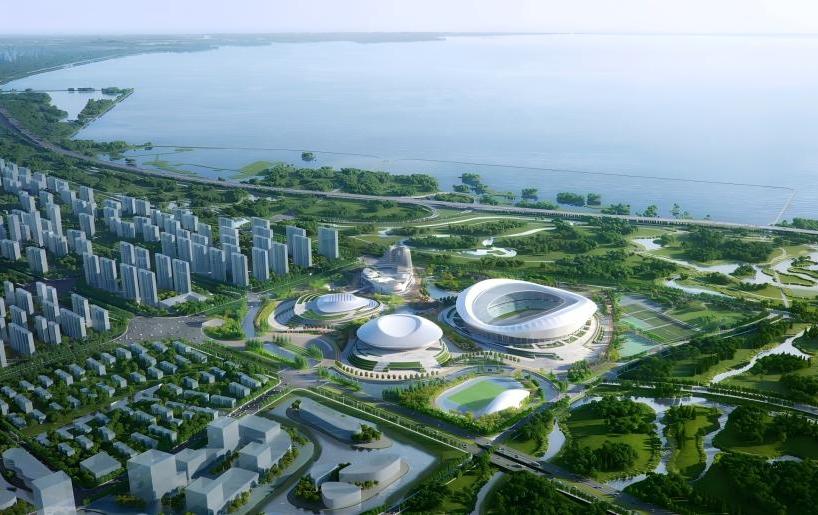 無錫奧林匹克體育產(chǎn)業(yè)中心ETFE膜結構