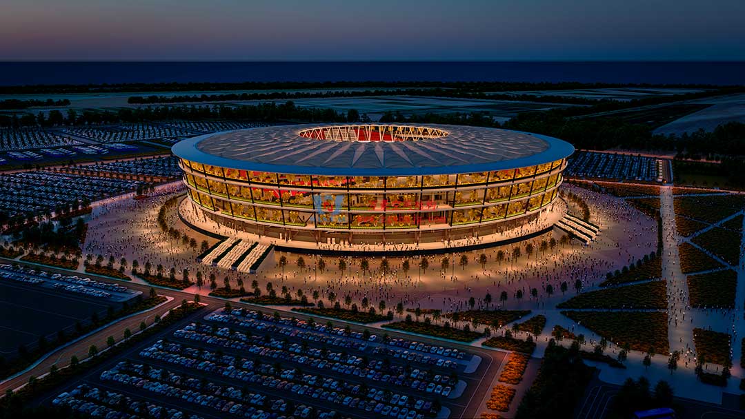 萬(wàn)豪中標(biāo)-塞爾維亞國(guó)家足球場(chǎng)