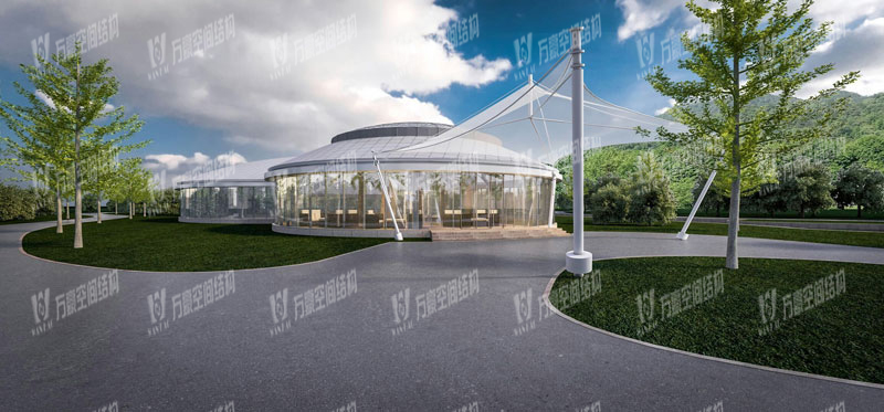 東錢湖宴會廳ETFE氣枕膜結(jié)構(gòu)項目 東錢湖宴會廳ETFE氣枕膜結(jié)構(gòu)項目