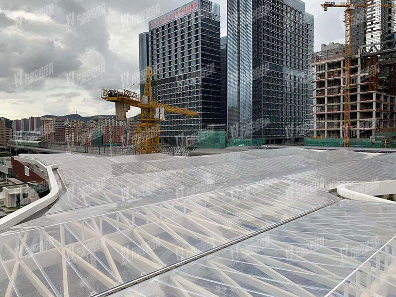 深圳龍華地鐵站ETFE天幕膜結(jié)構(gòu)項(xiàng)目 深圳龍華地鐵站ETFE天幕膜結(jié)構(gòu)項(xiàng)目